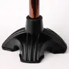Crutch Pad Excellent Four Base Support Crutches Rubber Feet Greater Stability Crutches Rubber Feet for Traveling 2