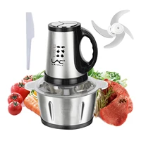 LAC Household Stainless Steel 3l Multi-Function Electric Meat Grinder  With Safety Lock Minced Stuffing Mixer Blade Detachable 1