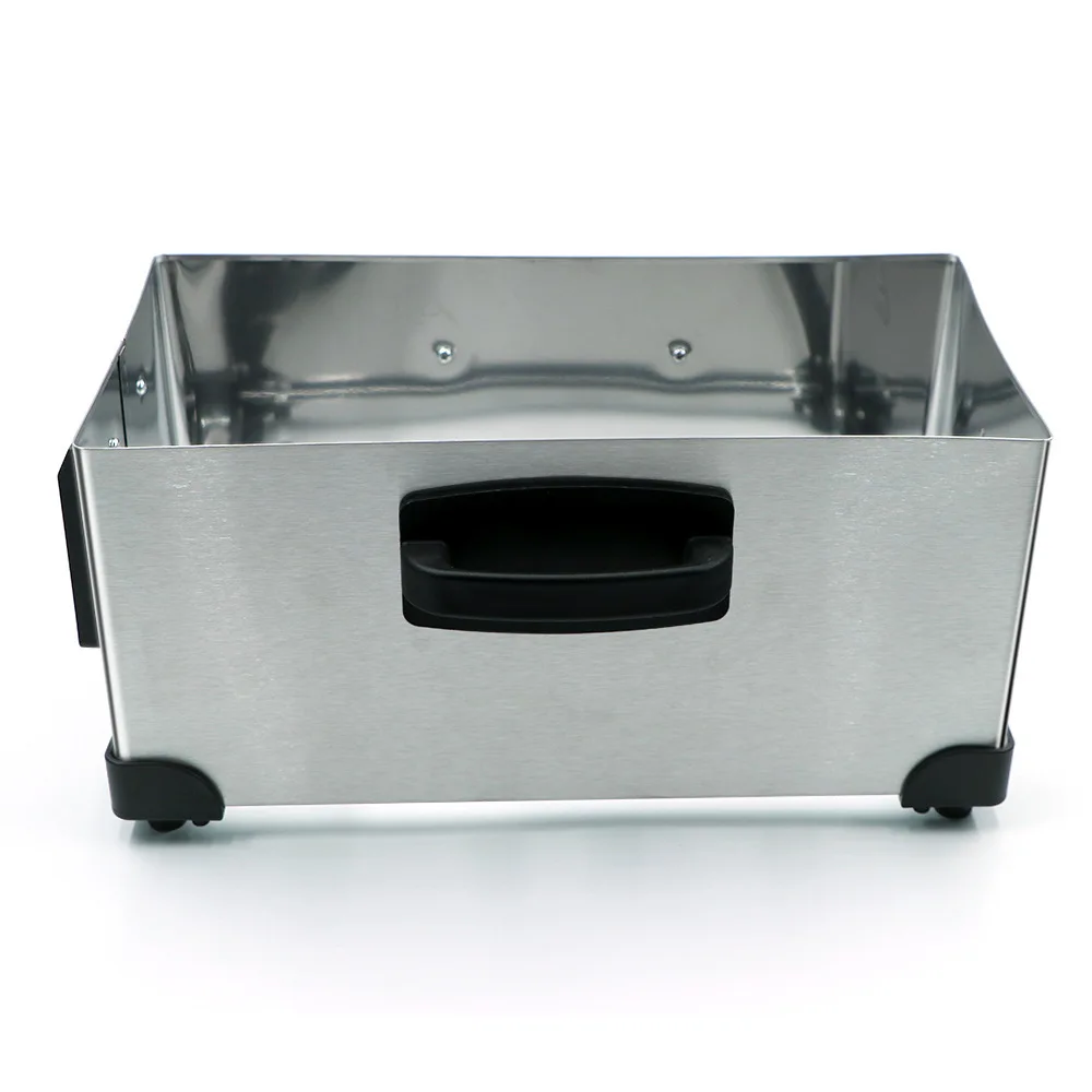 110V220V Electric Deep Fryer 2.5L French Frie Machine Oil Hot Pot Fried Chicken Grill Adjustable Thermostat Oven 2