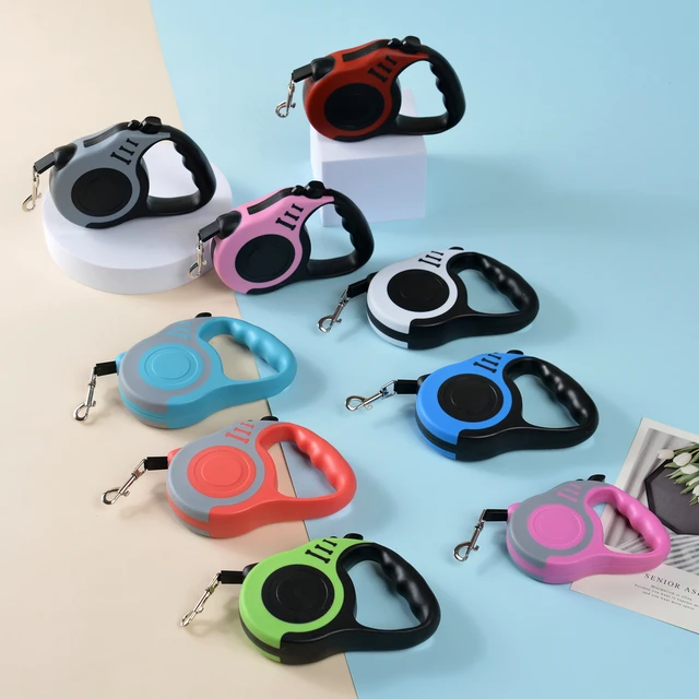 3 Meters 5 Meter Retractable Pet Dog Leash for Small Big Dogs Hiking Walking Traction Rope French Bulldog Chihuahua Accessories 3