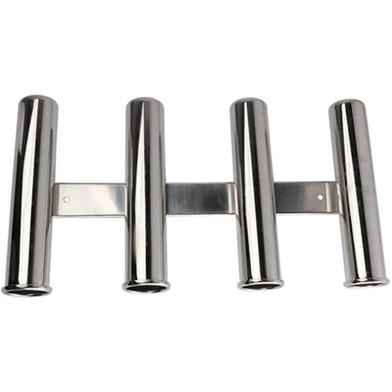 

Держатель для удочки, кронштейн для морских рыболовных снастей, 4 трубки для лодки, лодки, яхты, кемпера, держатель для рыболовных снастей