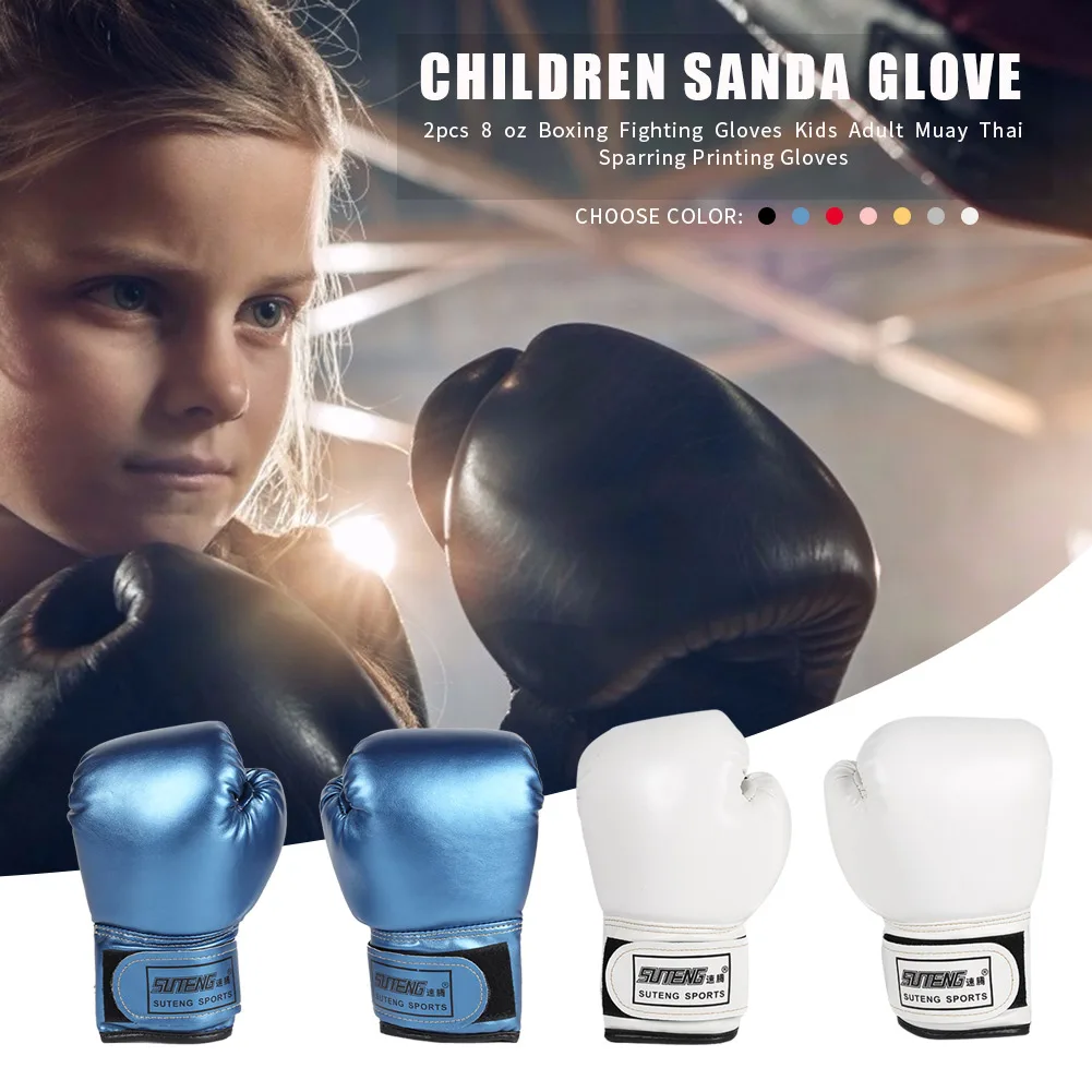 Luvas de boxe para crianças treinamento de perfuração sparring confortável ajustável luvas de luta protetor de mão preto 9 S3c79a0b1a99d45ca9446d8adc36ec700G