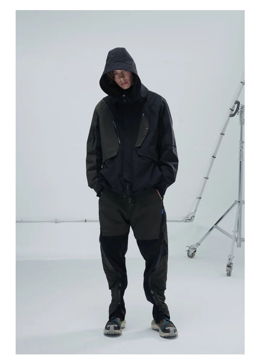 Reindee Lusion 21aw all environmental waterproof multi-pocket jacket four-form assault suit techwear functional