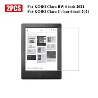 2PCS Tempered Glass Screen Protector For KOBO Libra 2 Clara Colour BW Clear KOBO Clara 2E 6.0 Elipsa 2E 10.3 Protective Film 1