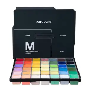 Non-toxic and safety himi miya gouache 56 gouache paint set for childr –  AOOKMIYA