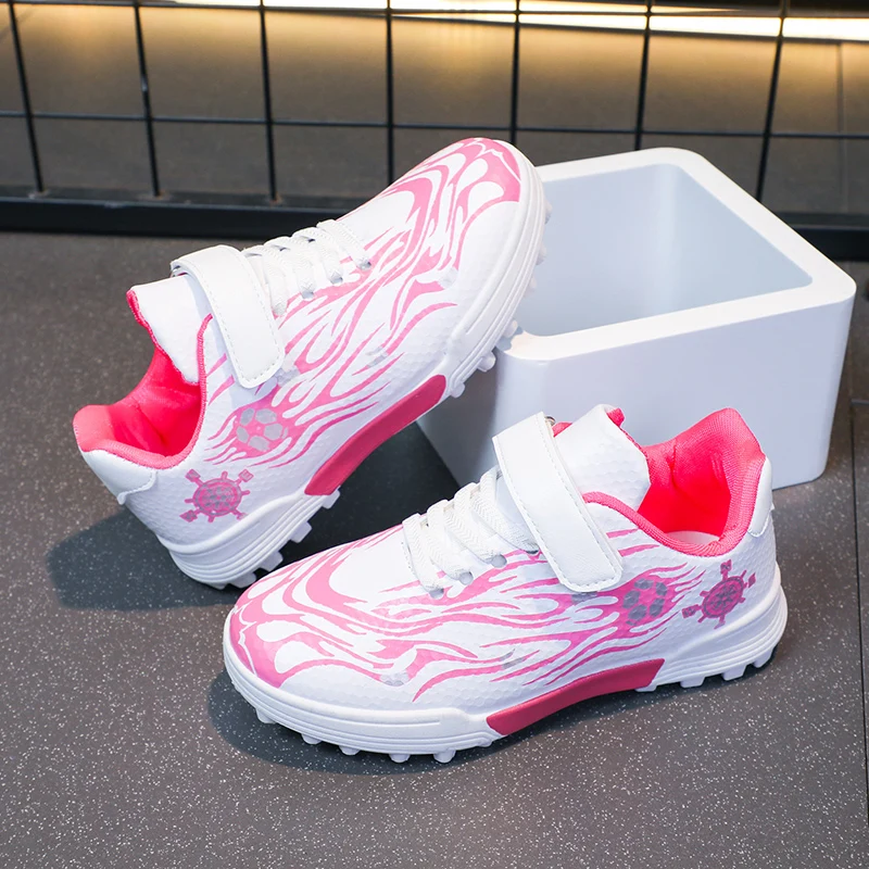 Youth Soccer Cleats - Fashionable, Breathable, Non-Slip Athletic Shoes