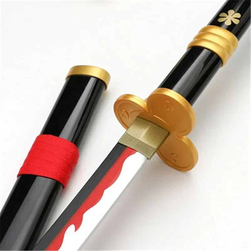 Hotest Cosplay Roronoa Zoro 41inch Katana Purple Ghost White/Black