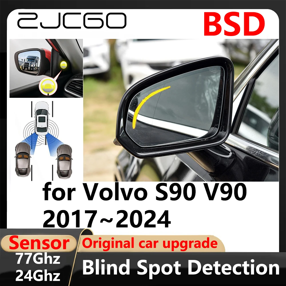 

BSD Blind Spot Detection Lane Change Assisted Parking Driving Warnin for Volvo S90 V90 2017 2018 2019 2020 2021 2022 2023 2024