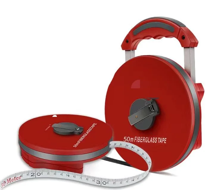 

30 meters 50 meters stainless steel portable steel frame ruler construction engineering measuring steel ruler inserting tape