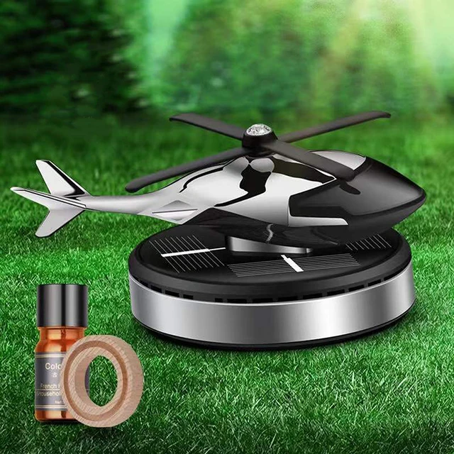 Car Air Fresheners For Men Helicopter Auto Air Fresheners Solar Rotating  Propeller Car Perfume Diffuser Airplane Air Refresher - AliExpress
