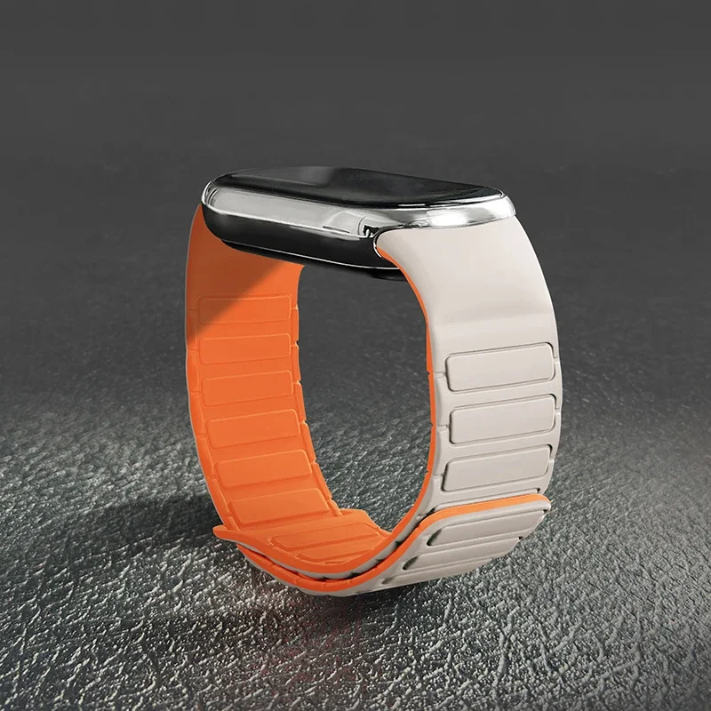 Magnetic Loop Silicone Sport Wristband - Universal Fitness Tracker Accessory Bracelet
