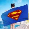 Hot Hero S-Superman Cool Towel Portable Beach Gym Swimming Home Soft Cotton 1