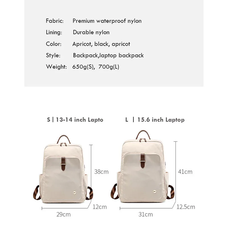 YFZ Fashion Women Backpack, Casual Daypack College Laptop Backpack for Gril Water Resistant Travel Rucksack High School Middle