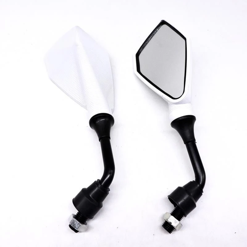 motorcycle mirror 1 Pair Universal Motorcycle Rearview Mirror Replacement Parts Scooter E-bike Reversing Auxiliary Mirror Modified Accessories