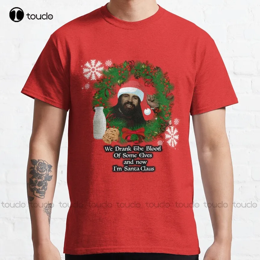 Abbiamo Perso Il Sangue Di Alcuni Elfi E Ora Sono Babbo Natale-Cosa Possiamo Fare All'Ombra Natale Wwdits Nandor T-Shirt Xs-5Xl Regalo