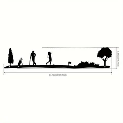 Vintage - Inspired Golf Metal Wall Art: Rustic Hanging Decor for Home, Office, or Man Cave (AI00508)