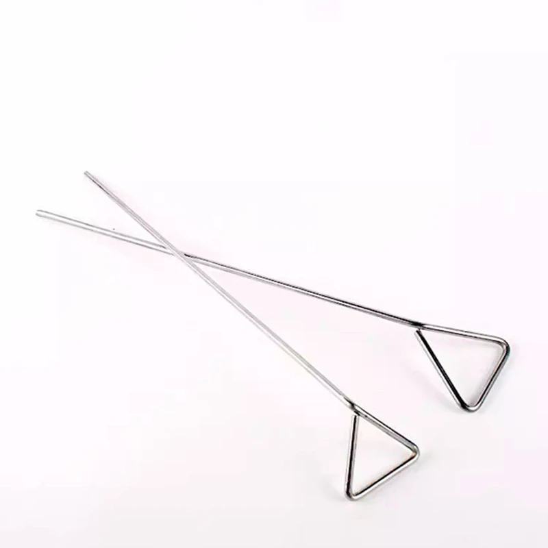 삼각형 스테인레스 스틸 코팅 로드, 일회용 멸균 독립 포장 셀 푸셔 스크레이퍼, 박테리아 스프레더 실험실