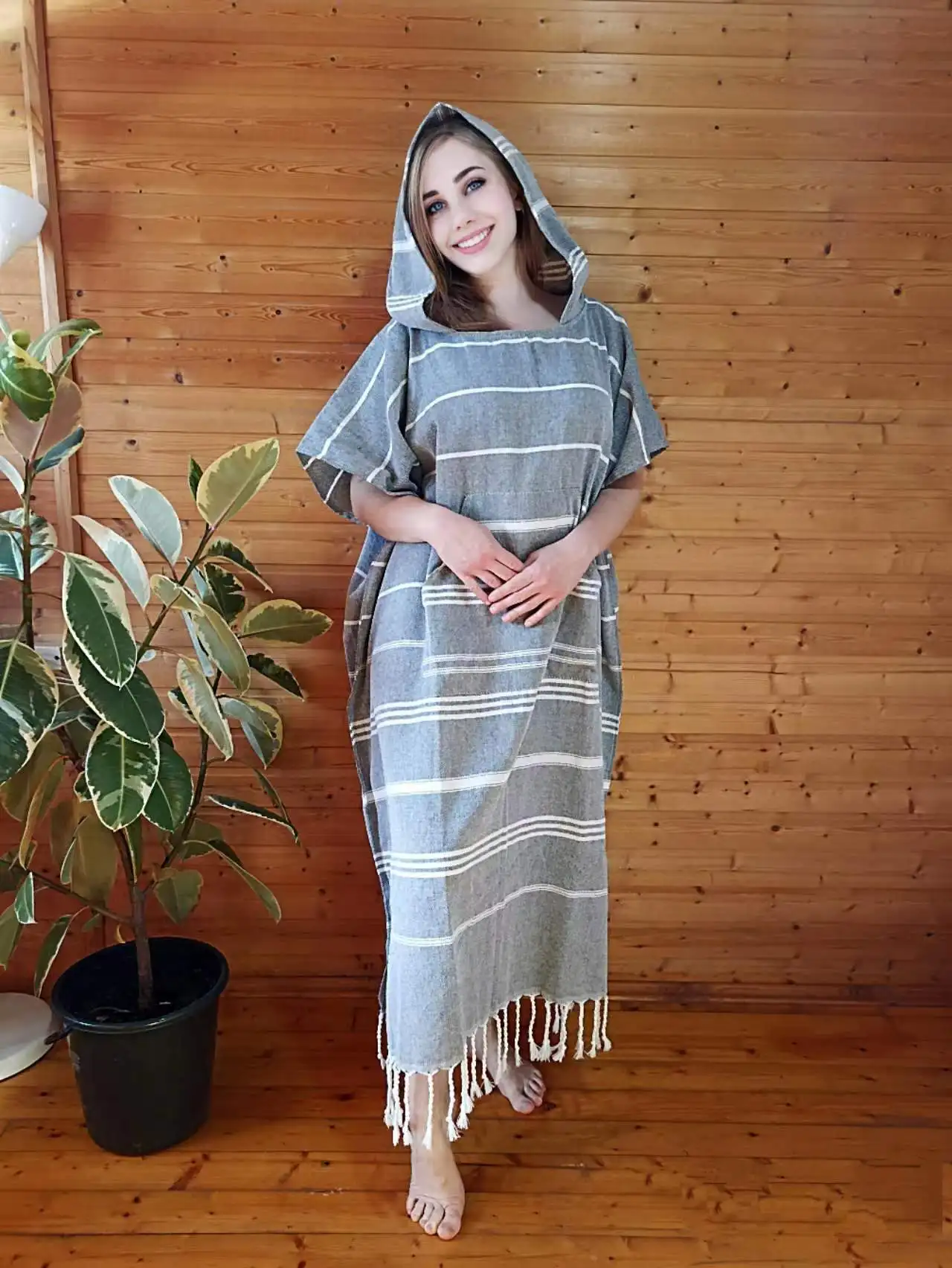 Swimsuit Cover Up Swimsuit Coverup Wearable Turkish Beach Towel absorbent cotton bath towels Sandproof Quick Dry Bathrobe for Beach Travel