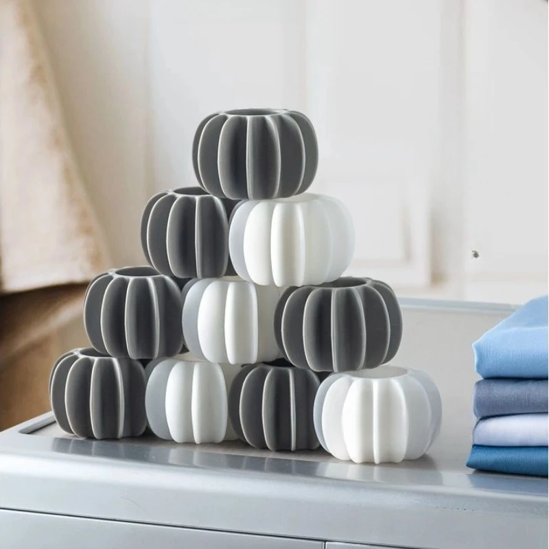 Laundry Ball Pet Hair Remover Silicone Laundry Ball Clothes Stain Removal And Knot Prevention Cleaning Tool Reusable