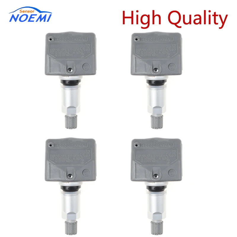 Новая система мониторинга давления в шинах TPMS для Nissan ForInfiniti 407001AY0A 407002138R 40700-1AY0A 433