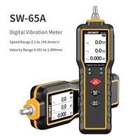 Digital Vibration Meter 3 Channel Vibration Analyzer Engine Generator Centrifugal Pump Motor Vibrometer SW-65A Vibrator Tester 1