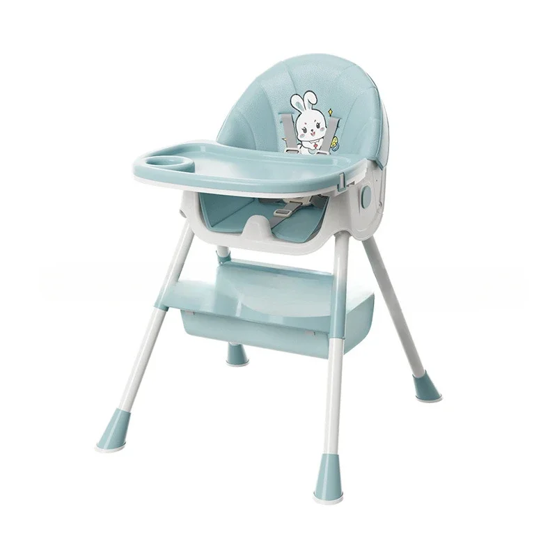 Baby Multi-functional Foldable Children's Dining Chair Household Portable Baby Dining Table Seat