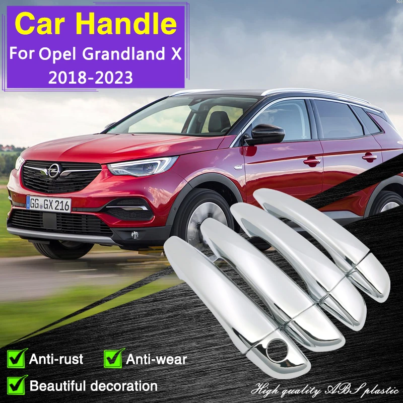for Opel Grandland X 2018 2019 2020 2021 2022 2023 Chrome Door