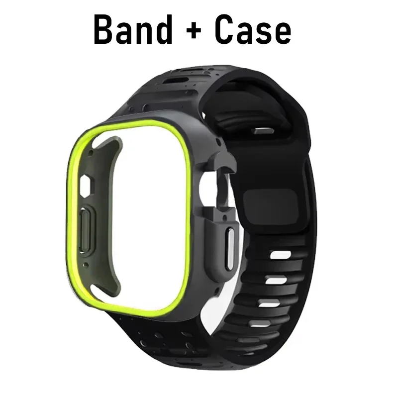 Durable TPU Case with Silicone Sport Strap