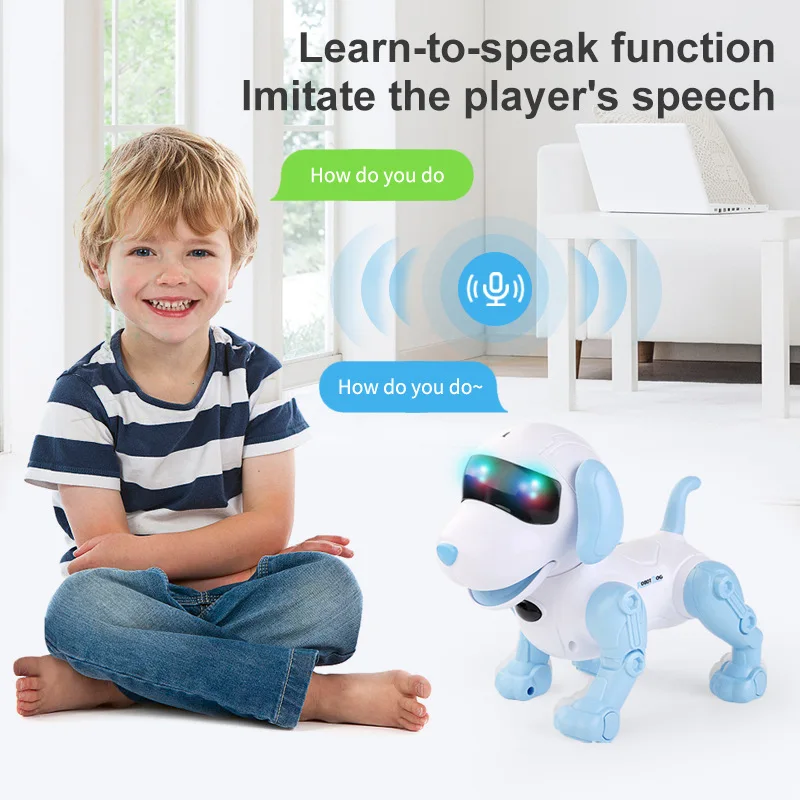 Intelligent programming robot dog remote control robot electric pet dog singing boys and girls educational toy 3