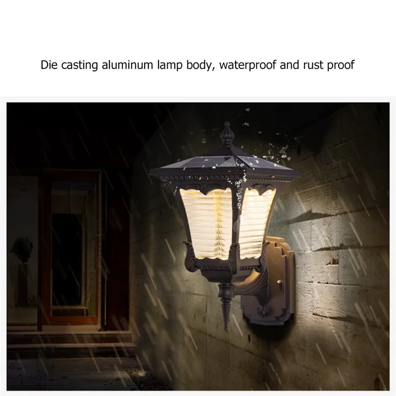 Solar Outdoor Wall LED Light