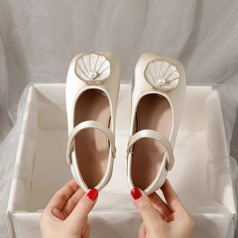 Children's Shoes Summer New Girls' Soft Sole Bow Sandals Princess Flat Ballet Shoe Non-slip Jelly Beach Shoes