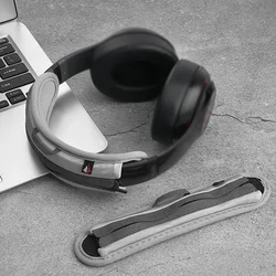 Premium Replacement Ear Pads for Beats Solo Headphones - Ultra-Comfortable Foam Cushions (Headband Cover Grey)