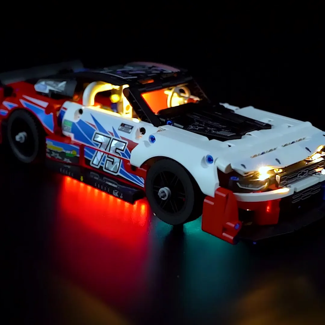 Светодиодная подсветка Hprosper для LEGO NASCAR Next Gen Chevrolet Camaro ZL1 42153