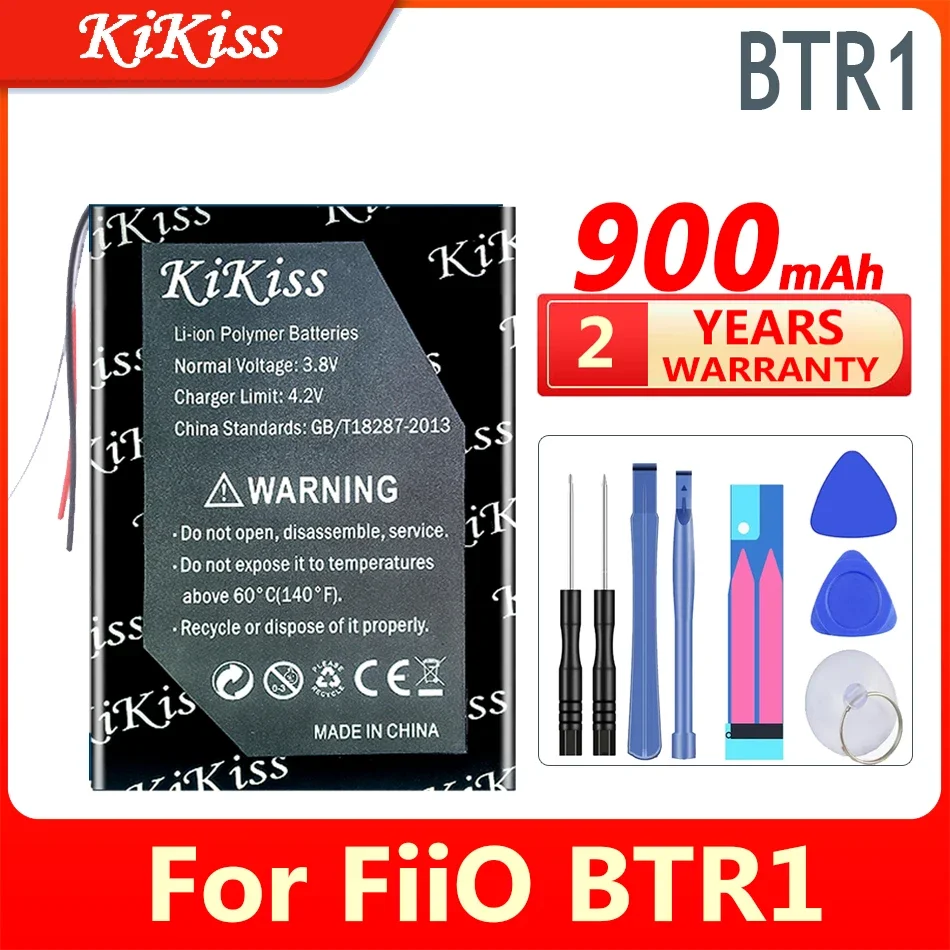 

Аккумулятор большой емкости 900 мАч KiKiss BTR 5 BTR 1 для цифровой батареи FiiO BTR5 BTR1