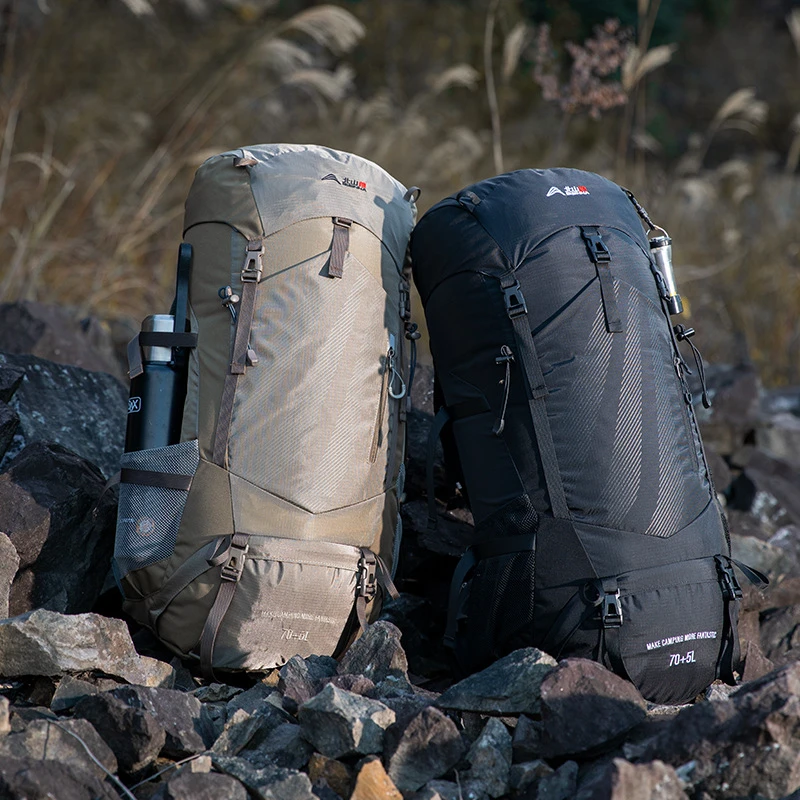 Professional Outdoor Sports Mountaineering Bag Large Capacity Breathable Backpack Travel Camping Hiking Backpack
