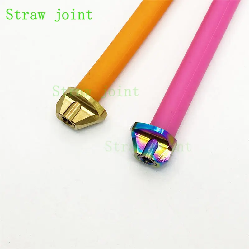 1pc 510 Stainless Steel Polygonal BB Billet Box Straw Joint