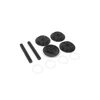 MOC City Train Building Blocks Modified Accessories, Creative DIY Assembly Of Train Base, Wheels, Carriage Parts 3