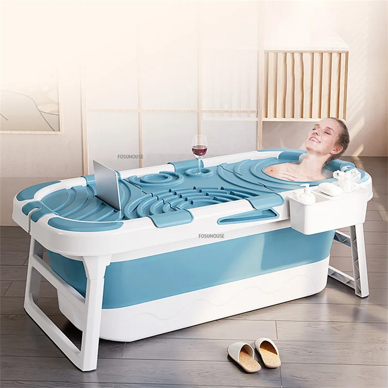 Vasche da bagno pieghevoli moderne per adulti vasca da bagno portatile per  uso domestico secchio doccia piscina termale accessori per il bagno vasca  da bagno pieghevole - AliExpress