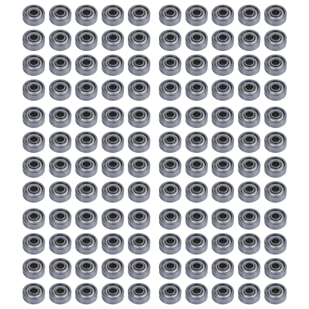 

120 Pcs 624ZZ 4mm x 13mm x 5mm Carbon Steel Shielded Radial Ball Bearings Deep Groove Ball Bearings