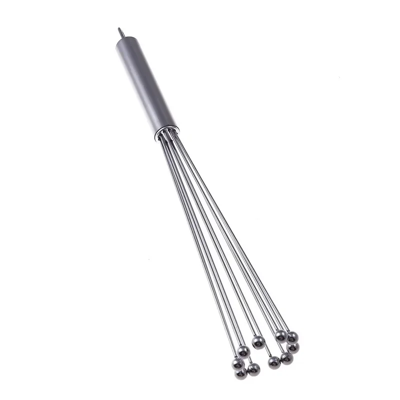 12inch Stainless Steel Ball Whisk Wire Egg Whisk Kitchen Whisks for Cooking Blending Whisking Beating Egg Mixer Baking Tool egg beater,rotary whisk,electric whisk,handheld electric whisk,balloon wire whisk,ball whisk,wire whisk,dough whisk