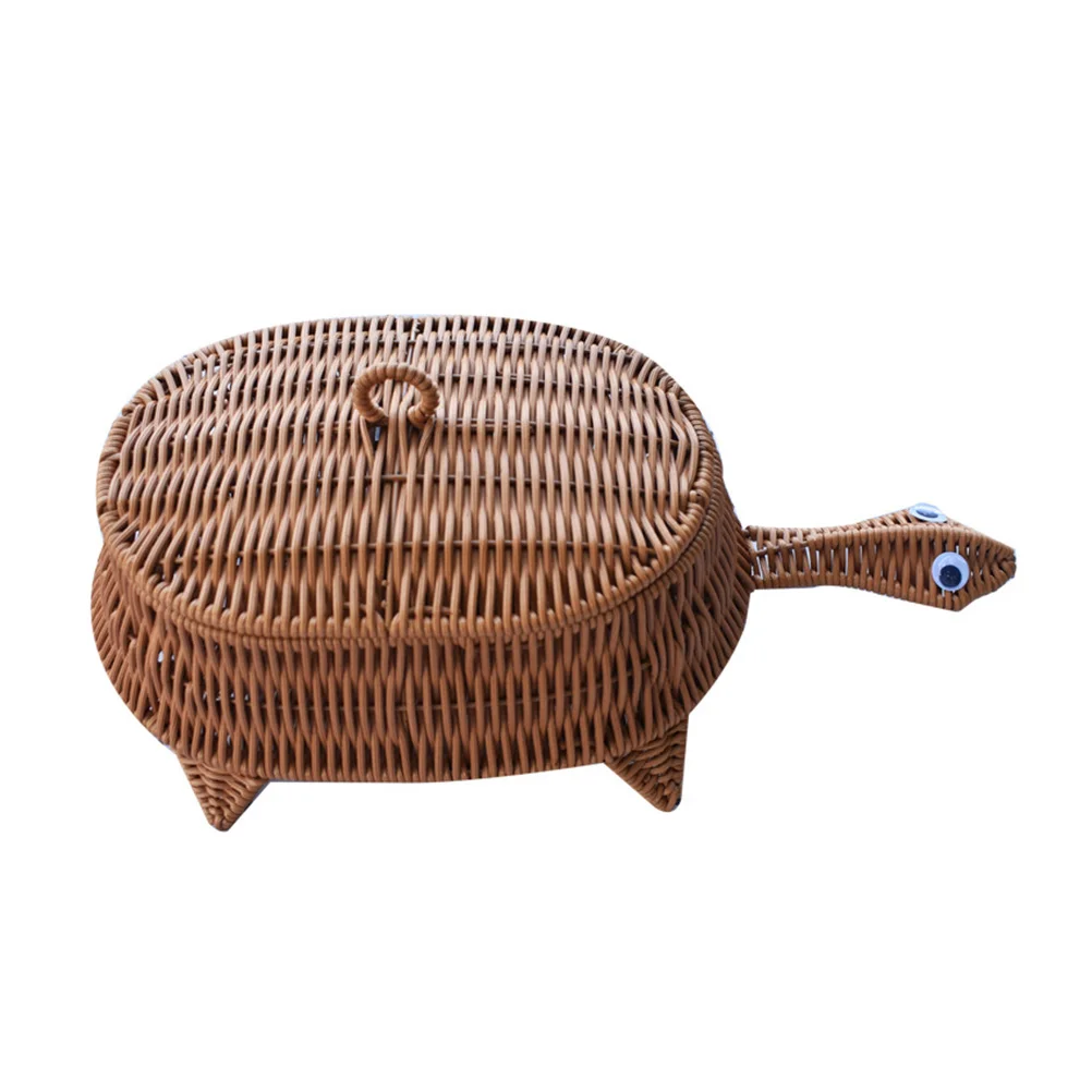

Household Storage Basket Fruit Basket Woven Toys Holder Home Decor