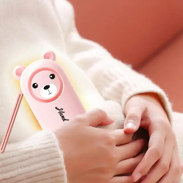핸드 워머 보조배터리, 동물 모양, 따뜻함