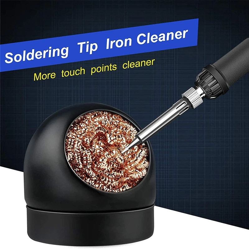 Soldering Iron Cleaner Soldering Iron Tip Cleaner Cleaning Ball Desoldering Soldering Iron Mesh Filter