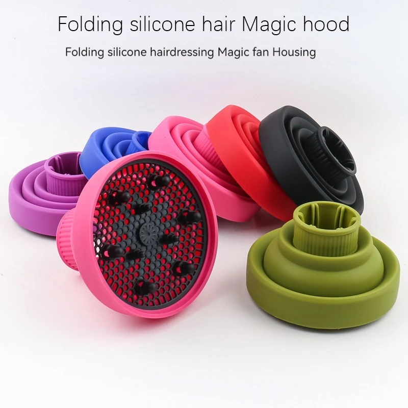 Hair Styling Tool Curl Drying Styling Hood Universal Interface Folding Hood for Barber