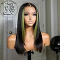 Black with Green