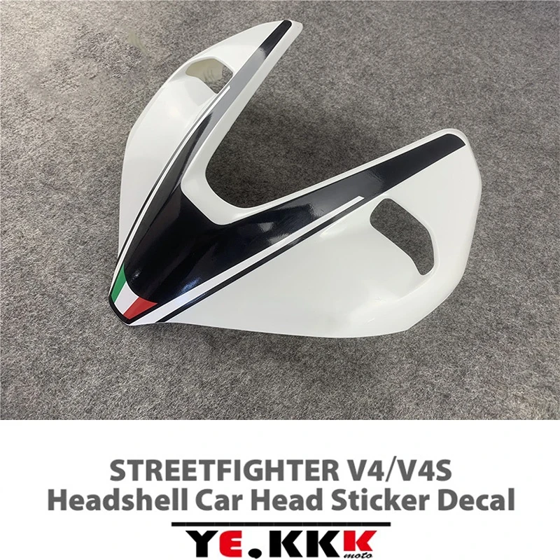 игра playstation 5 street fighter For Ducati STREEETFIGHTER V4/v4S Street Fighter Headshell Car Head Sticker Decal Tricolor Decal Original Car Custom Replica