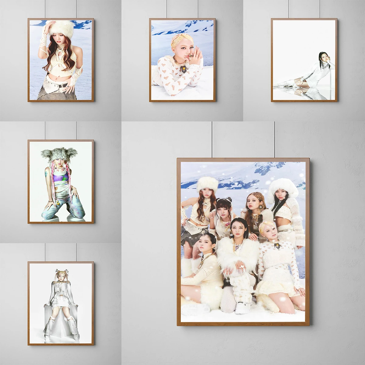 

Kpop Girls Group XG Poster Decorations for the Room Decor Home and Decoration Decorative Prints Wall Painting Canvas Art Posters