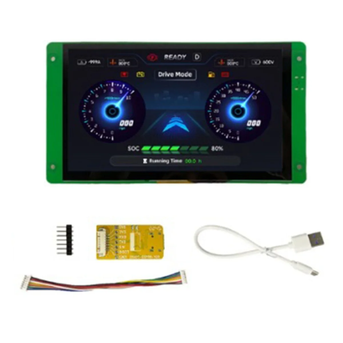 ESP32 개발 보드, 정전식 터치 800x480 디스플레이, ESP32-S3R8 MC..