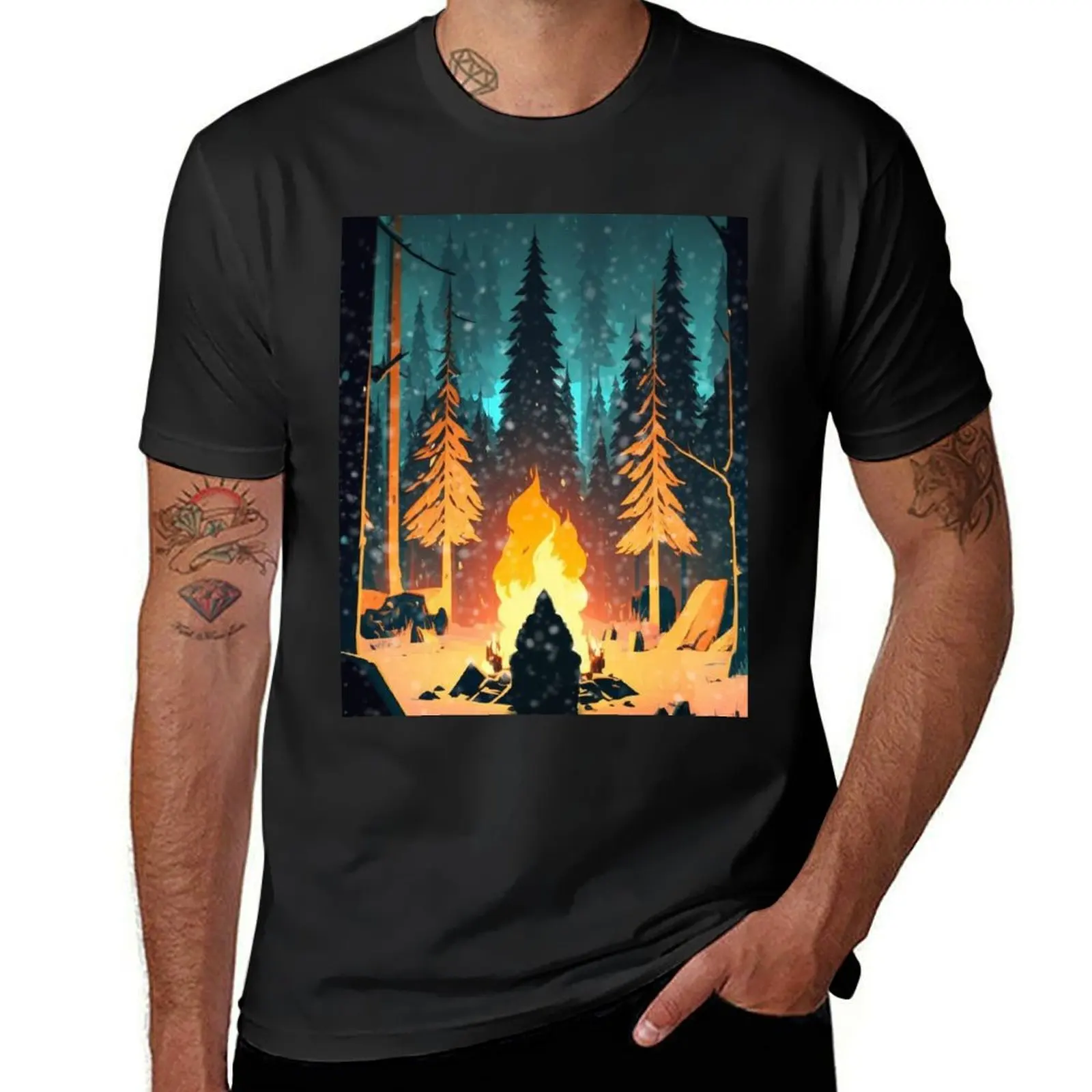 

The Long Dark T-Shirt plus sizes tees men t shirt