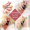 Two-color Double-headed Nail Polish No Bake Quick Dry Waterproof Lasting Non-peel Oily With 3D Sequins Nail Art Portable Compact 2